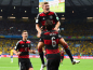 Preview: Adidas Deutschland Trikot WM 2014 DFB Rot schwarz Neu Damen XS oder S 30 32 34 36