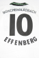 Preview: Reebok Borussia Mönchengladbach Trikot 10 Stefan Effenberg 1995/96 Matchworn Weiß XL