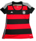 Preview: Adidas Deutschland Trikot WM 2014 DFB Rot schwarz Neu Damen XS oder S 30 32 34 36