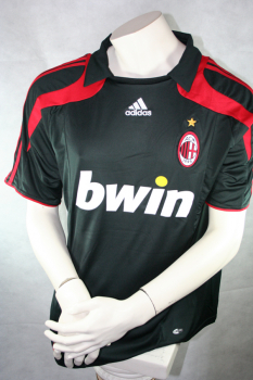 Adidas AC Mailand Trikot 11 Alberto Gilardino 2007/2008 Schwarz Bwin Herren XL