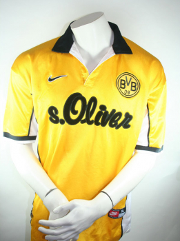 Nike Borussia Dortmund Trikot 1999/2000 S.Oliver Match worn(Issued) heim Herren XL