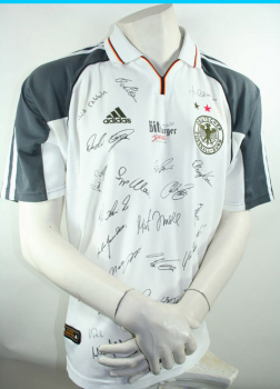Adidas Deutschland Trikot & Hose DfB Euro 2000 Unterschriften Herren L