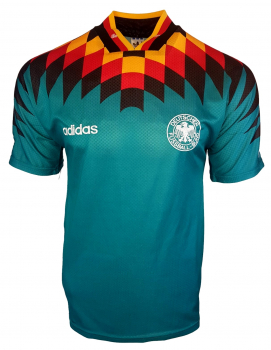 Adidas Deutschland Trikot WM 1994 in den USA DFB Auswärts Grün Herren S or L