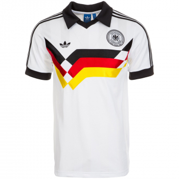 Adidas Originals Deutschland Trikot T-shirt 1990 weiß Heim DFB 69 Overkill Robinho Herren L