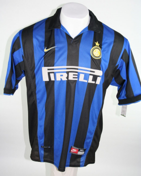 Nike Inter Mailand Trikot 10 Roberto Baggio 1998/99 CL Pirelli Herren XL