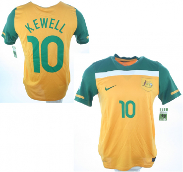 Nike Australien Trikot 10 Harry Kewell Soccerous WM 2010 Heim Herren M