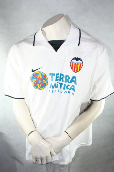 Nike FC Valencia Trikot 6 Albelda 2002/03 Heim CL NEU Match issued Herren XL