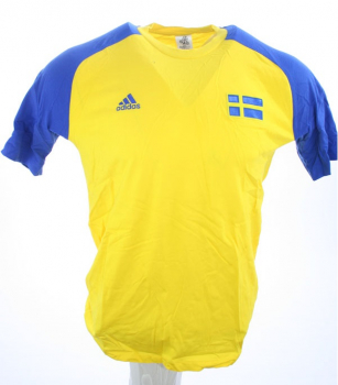 Adidas Schweden T-shirt Trikot WM Weltmeisterschaft Originals Neu Heim Gelb Herren M