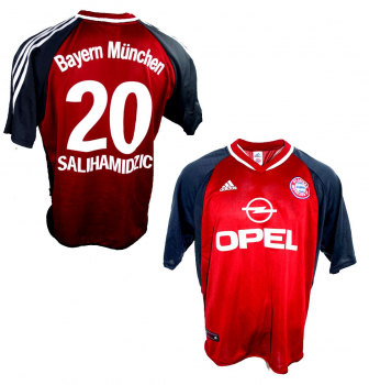 Adidas FC Bayern München Trikot 20 Hasan Salihamidzic 2001/02 Opel Herren XL