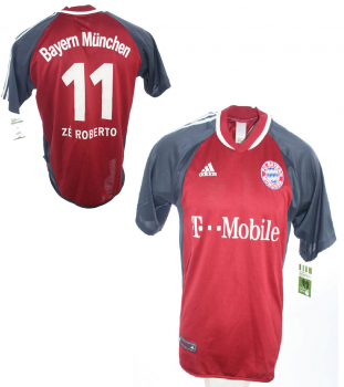 Adidas FC Bayern München Trikot 11 Ze-Roberto 2002/03 T-mobile Herren M