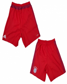Adidas FC Bayern München Trikothose Shorts Hose 2015/16 heim rot Herren L