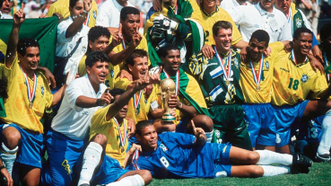 Umbro Brasilien Trikot 11 Romario WM 1994 Weltmeister USA-94 Heim Herren M L XL