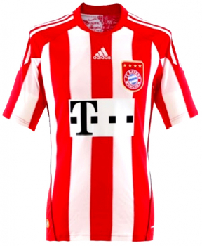 Adidas FC Bayern München Trikot  2010/11 T-home heim rot Herren L
