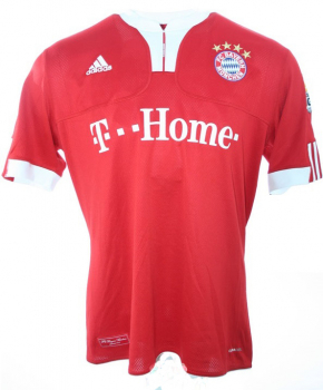 Adidas FC Bayern Múnich camiseta 2009/10 T-home rojo nuevo con etiqueta senor L