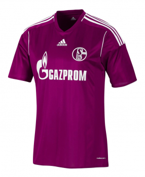 Adidas FC SChalke 04 camiseta 2011/12 Gazprom rosa senor XL