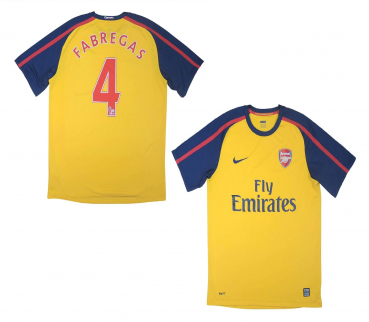 Nike FC Arsenal London Trikot 4 Cesc Fabregas 2009/10 Fly Emirates Away Herren XL