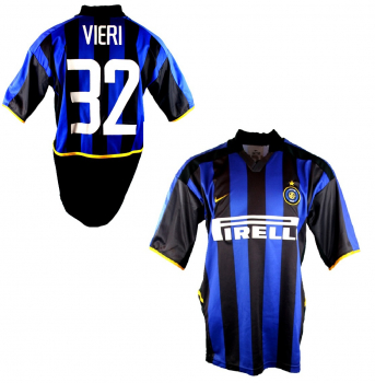 Nike Inter Mailand Trikot 32 Christian Vieri 2002/03 Heim Herren XL