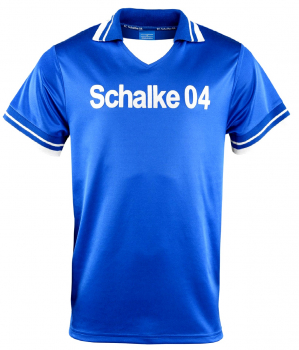 FC Schalke 04 Trikot 1976/1977/1978 retro heim blau Herren L