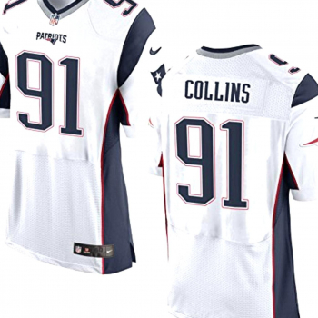 Nike New England Patriots Trikot 91 Jamie Collins NFL weiß American Football Herren M