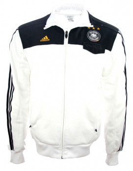 Adidas Deutschland Trainingsjacke WM 2007-2014 DFB Jacke Weiß Herren M oder L