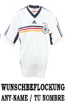 Adidas Deutschland Trikot 8 Matthäus 18 Klinsmann 20 Bierhoff WM 1998 98 DFB heim weiß NEU Herren L
