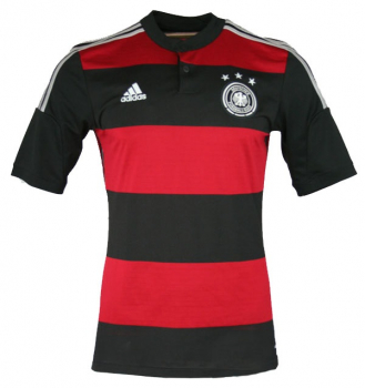 Adidas Deutschland Trikot WM 2014 Auswärts rot Schwarz DFB Neu Herren XL