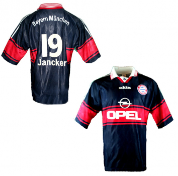 Adidas FC Bayern München Trikot 19 Carsten Jancker 1997/98 Heim Opel Herren XXL/2XL