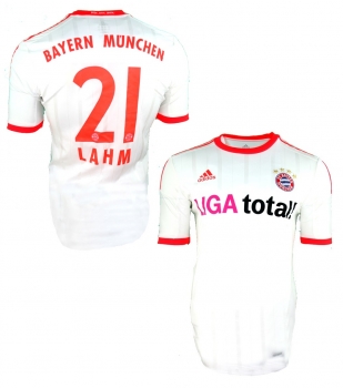 Adidas FC Bayern München Trikot 21 Philipp Lahm 2012/13 weiß Techfit Herren L