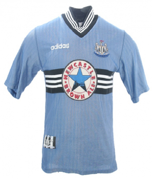 Adidas Newcastle United Trikot 1996/97 auswärts Brown Ale Herren XL