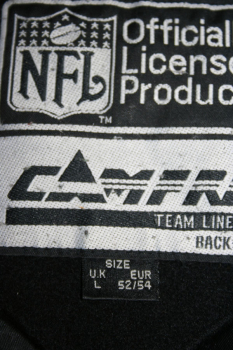 Campri Team Line Back Los Angeles Raiders College Jacke Oakland NFL Herren L (52/54)
