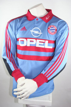 Adidas FC Bayern München Trikot 1 Oliver Kahn Torwart 1998/1999 Opel Herren XXL