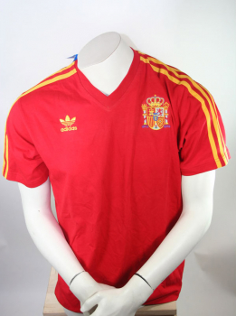 Adidas Originals Spanien Trikot España WM 1982 Rot Retro Neu Herren M