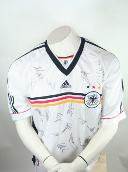 Adidas Deutschland Trikot WM 1998 DFB Heim Team handsigniert Herren L
