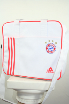 Adidas Techfit FC Bayern München Trikot Tasche weiß orange