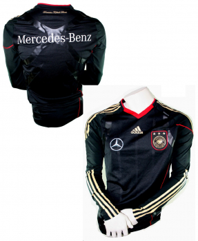 Adidas Deutschland Trikot Match worn Bastian Schweinsteiger 2010 Techfit Schwarz Mercedes Benz DFB Herren L