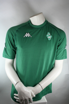 Kappa SV Werder Bremen Trikot 32 Ailton grün ohne Sponsor 2001/02 Herren XS = 164 cm