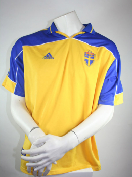 Schweden Trikot 2000-02 EM - WM Adidas Größe XL