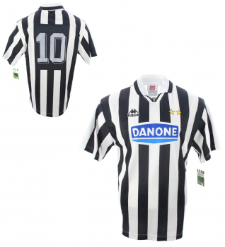 Kappa Juventus Turin Trikot 10 Alessandro Del Piero 1994/95 Danone Herren XL