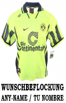 Nike Borussia Dortmund Trikot Hose Stutzen 1996/97 BVB Kurzarm Herren XL