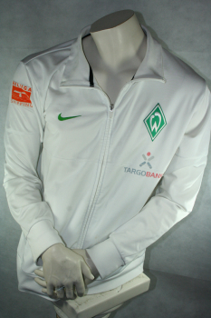 Nike SV Werder Bremen Jacke weiß Teambekleidung Thorsten Frings Herren M