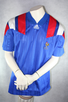 Adidas Frankreich Trikot 6 Zinedine Zidane 1993 Home U21 Herren XL