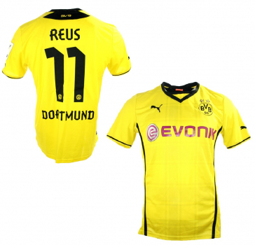 Puma Borussia Dortmund Trikot 11 Marco Reus 2013/2014 Heim BVB Herren M oder L