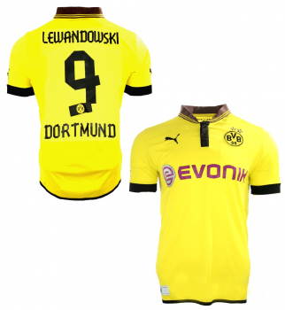Puma Borussia Dortmund Trikot 9 Lewandowski 2012/13 BVB Evonik Herren S, M, XL