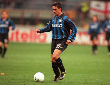 Nike Inter Mailand Trikot 10 Roberto Baggio 1998/99 CL Pirelli Herren XL