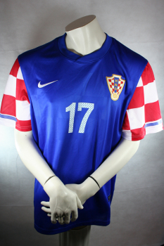Nike Kroatien Trikot 17 Mario Mandzukic EM Euro 2012 Dri Fit Neu Herren XL