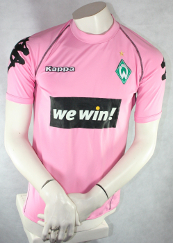Kappa SV Werder Bremen Trikot 2006/07 we win rosa pink herren S