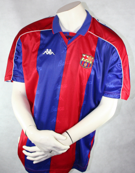 Kappa FC Barcelona Trikot 8 Christo Stoitschkow 1993/94 1994/95 Hristo Stoichkov Herren XL