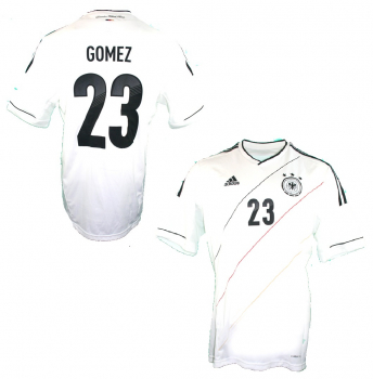 Adidas Deutschland Trikot 23 Mario Gomez Euro 2012 DFB Herren XL und Kinder 176 cm
