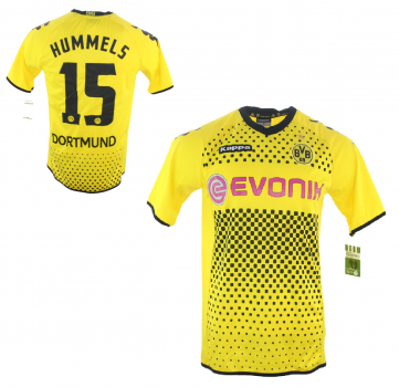 Kappa Borussia Dortmund camiseta 15 Hummels 2011/12 BVB Evonik yellow senor XL (segunda calidad)
