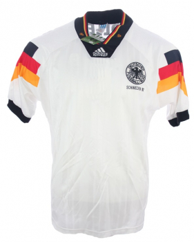 Adidas Deutschland Trikot 1992 EM Euro 92 Heim Weiß DfB Herren S oder L
